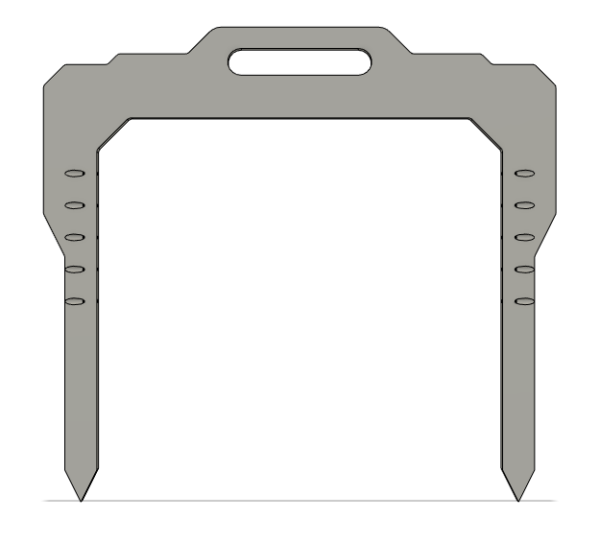 16" Concrete Footing Stake